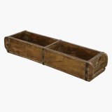 WOODEN BOX BOUBLE RECYCLED 60 - DECOR OBJECTS